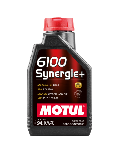 Моторно Масло MOTUL 6100 SYNERGIE+ 10W-40