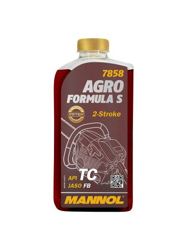 Масло MANNOL 7858 Agro Formula S за двутактови двигатели 1L