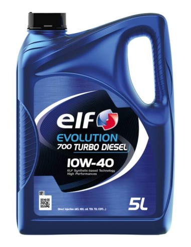 Моторно Масло ELF Evolution 700 Turbo Diesel 10W-40 5L