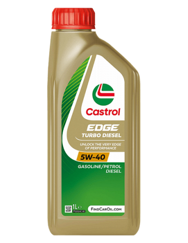 Моторно Масло CASTROL EDGE TURBO DIESEL 5W-40 1L