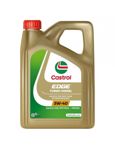 Моторно Масло CASTROL EDGE TURBO DIESEL 5W-40 4L