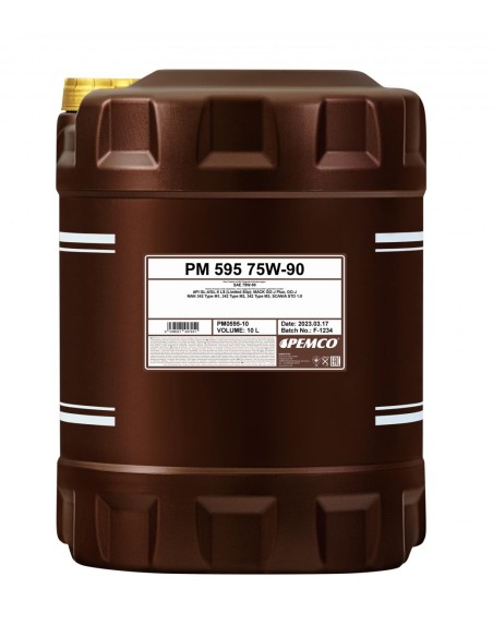 Трансмисионно Масло PEMCO iPOID 595 75W-90 GL5 10L