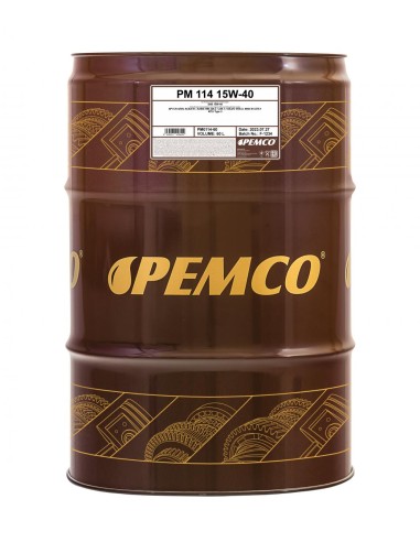 Моторно Масло PEMCO iDRIVE 114 15W-40 60L