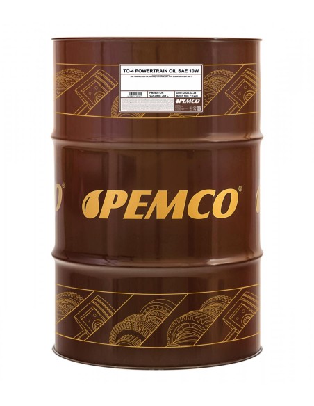 Минерално Хидравлично  PEMCO TO-4 POWERTRAIN OIL SAE 10W 208L