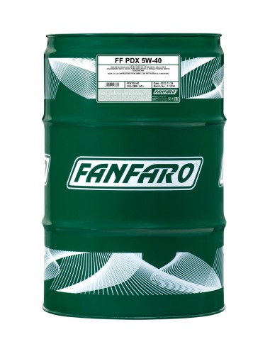 Моторно Масло FANFARO PDX 5W-40 60л.