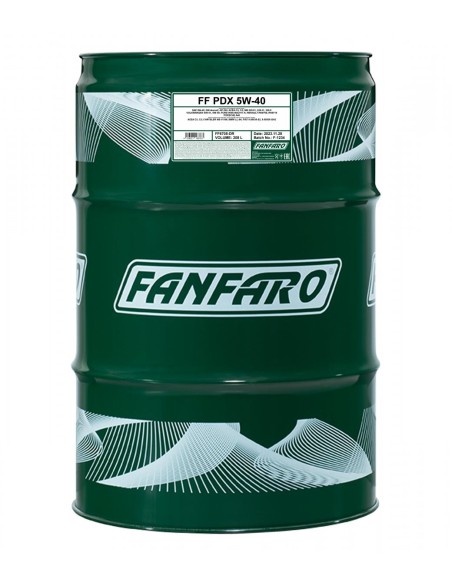 Моторно Масло FANFARO PDX 5W-40 208л.