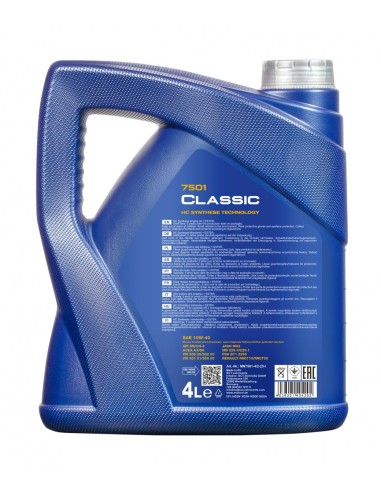 Моторно масло MANNOL CLASSIC 10W-40 4L.