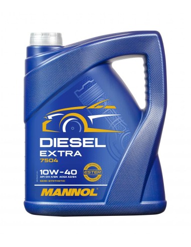Моторно масло MANNOL DIESEL EXTRA 10W-40 5L.