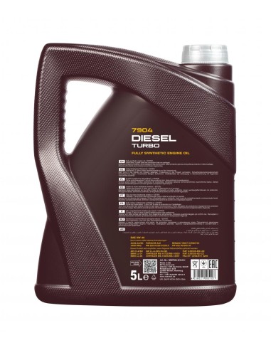 Моторно масло MANNOL DIESEL TURBO 5W-40 5L.