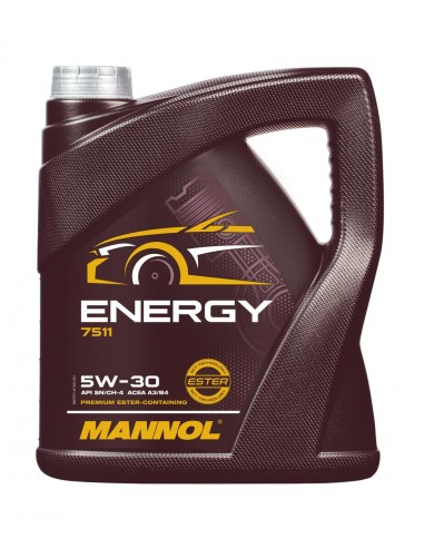 Моторно масло MANNOL ENERGY 5W-30 4L.