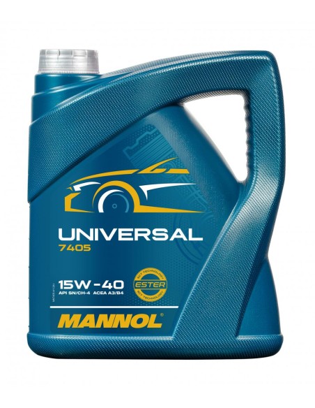 Моторно масло MANNOL UNIVERSAL 15W-40 5L.
