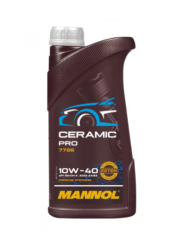 Моторно масло MANNOL Ceramic Pro 10W-40 1L