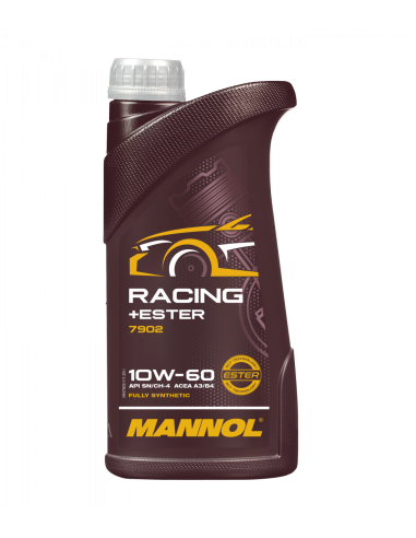 Моторно масло MANNOL Racing+Ester 10W-60 1L