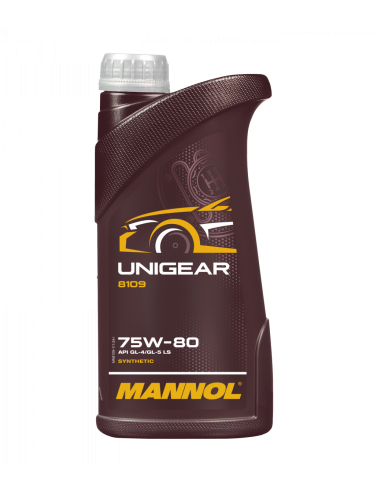 Трансмисионно масло MANNOL Unigear 75W-80 GL- 4/GL-5 LS 1L