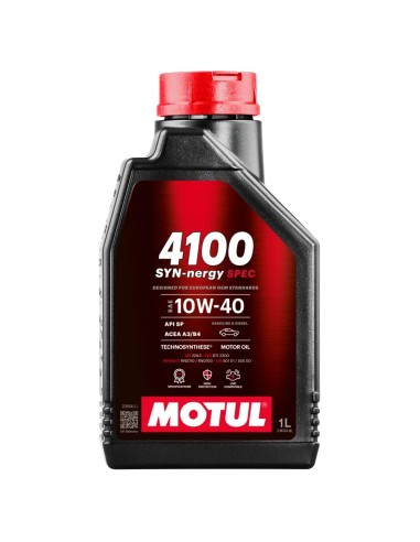 Моторно Масло MOTUL 4100 Syn-Nergy Spec 10W-40 1л.