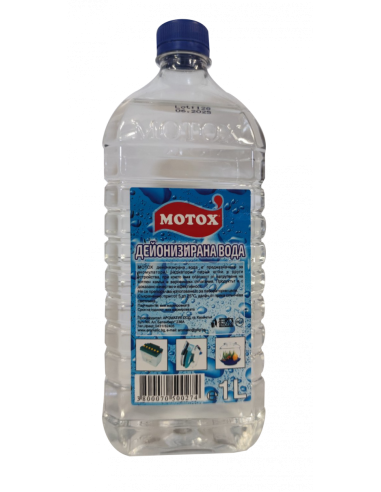 MOTOX - ДЕЙОНИЗИРАНА ВОДА 1л.