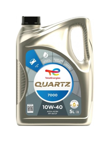 Моторно Масло TOTAL QUARTZ 7000 10W-40 5L