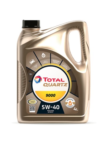 Моторно Масло TOTAL QUARTZ 9000 5W-40 4L