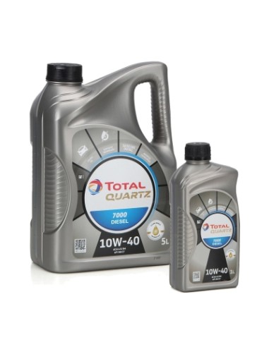 Моторно Масло TOTAL QUARTZ 7000 DIESEL 10W-40 4L