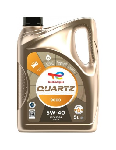 Моторно Масло TOTAL QUARTZ 9000 5W-40 5L