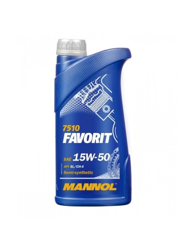 Моторно масло MANNOL Favorit 15W-50 1л