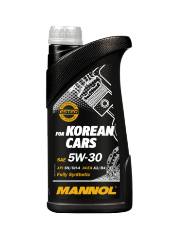 Моторно масло MANNOL 7713 for Korean cars 5W-30 1л