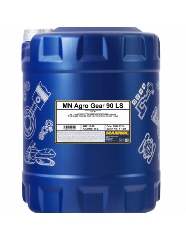 Масло за ръчни трансмисии MANNOL Agro Gear 90 LS 10 л
